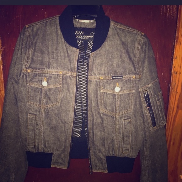 Dolce & Gabbana Jackets & Blazers - Authentic Dolce & Gabbana Ladies Bomber Jacket